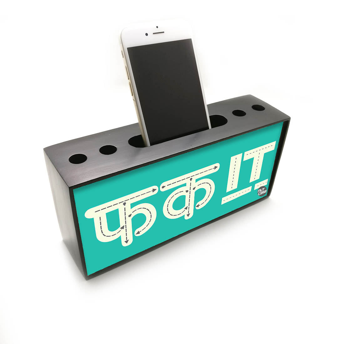 Pen Mobile Stand Holder Desk Organizer - F**K IT Nutcase