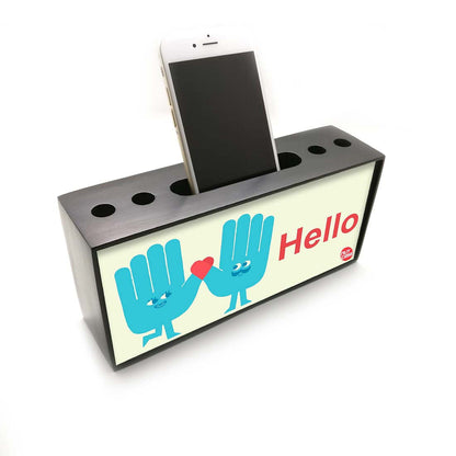 Pen Mobile Stand Holder Desk Organizer - Hello Nutcase