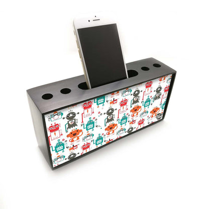 Pen Mobile Stand Holder Desk Organizer - Robotic Nutcase