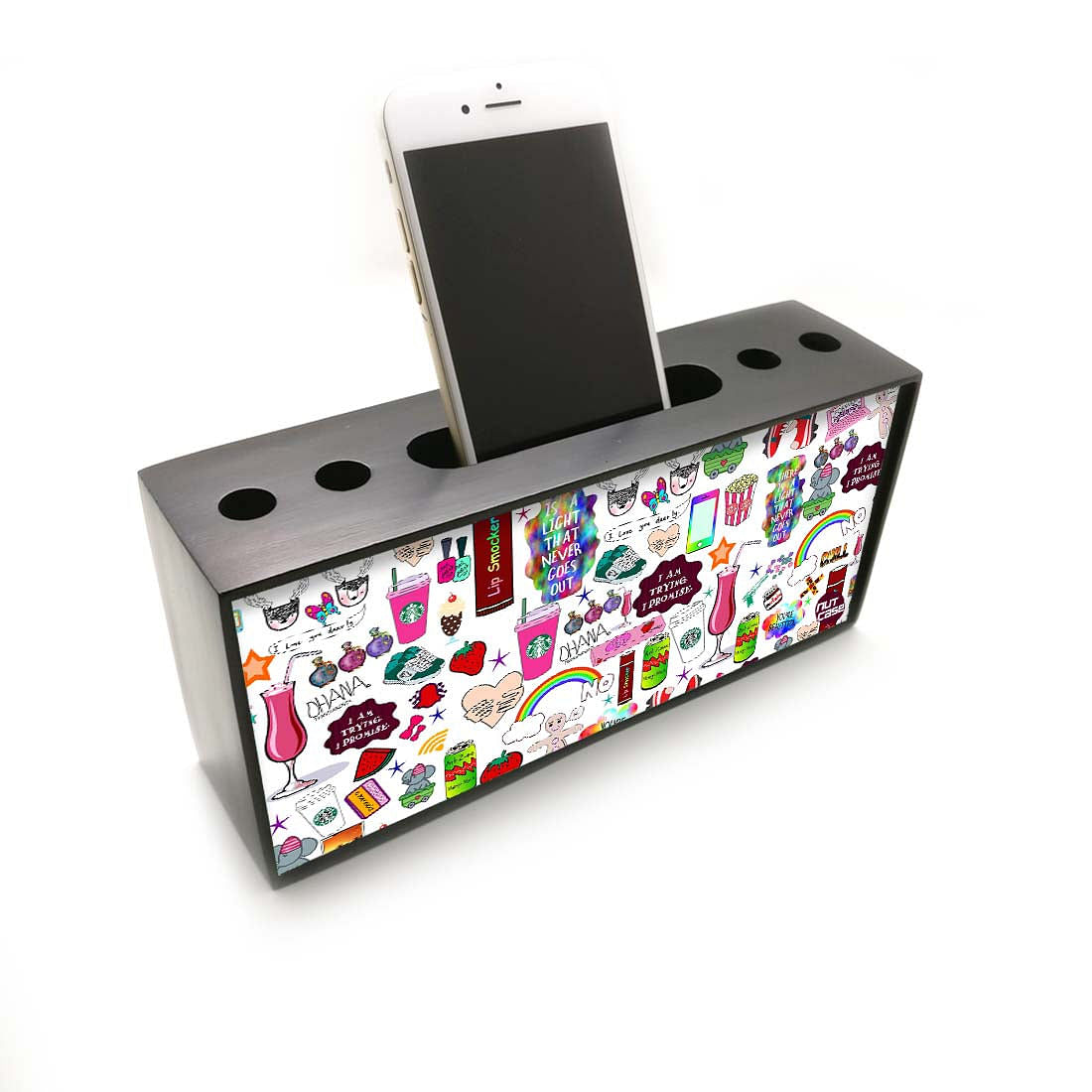 Pen Mobile Stand Holder Desk Organizer - Tweeny Nutcase