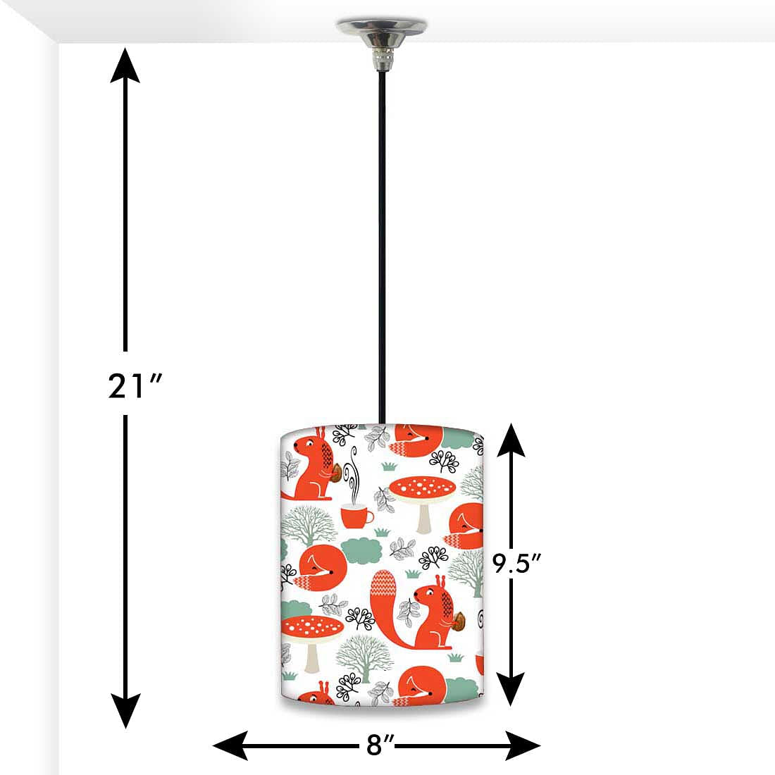 Ceiling Hanging Pendant Lamp Shade Nutcase