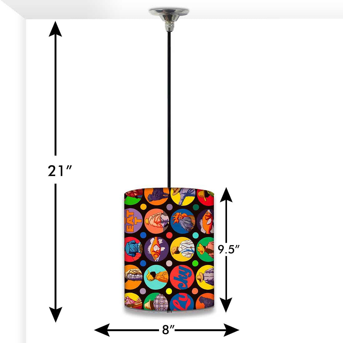 Fancy Hanging Pendant Lamp - Lucky Nutcase