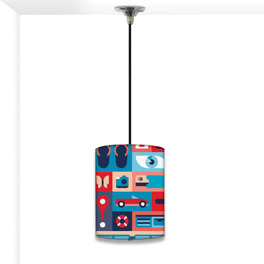 New Ceiling Hanging Pendant Lamp - Retro Elements Nutcase