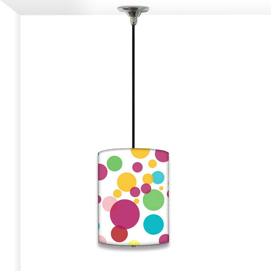 New Living Room Pendant Lamp - Colorful Polka Dots Nutcase