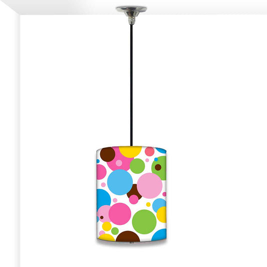 New Designer Pendant Lamp - Big Colorful Circle Nutcase