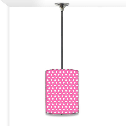 Simple Hanging Pendant Lamp - Pink Dots Nutcase