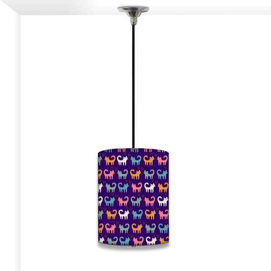 New Children's Hanging Pendant Lamp - Cats Everywhere Nutcase