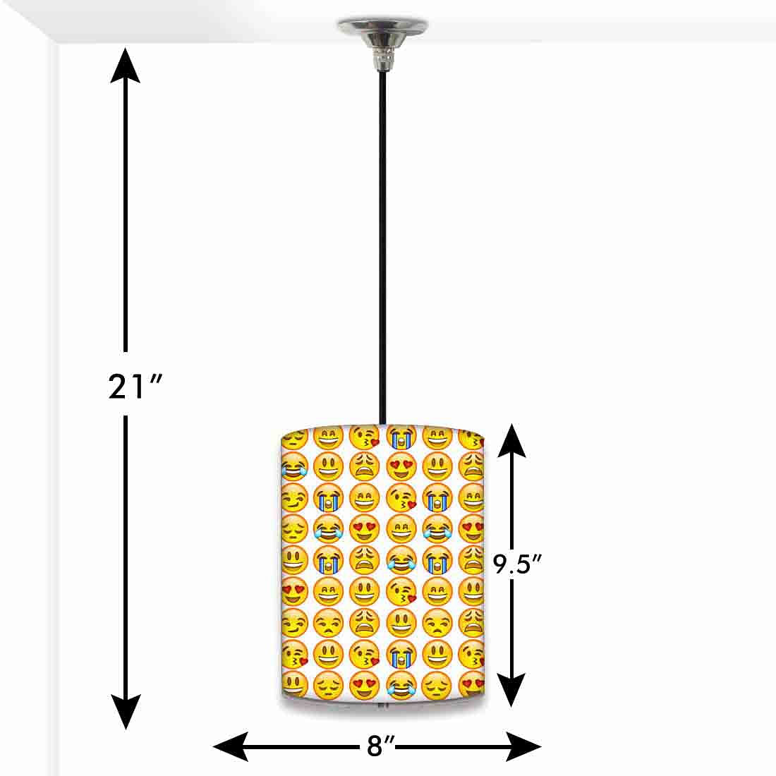 Cute Modern Outdoor Pendant Lamp - Emojis Nutcase