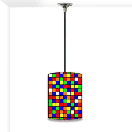Designer Cool Ceiling Pendant Lamp - Colored Box Nutcase