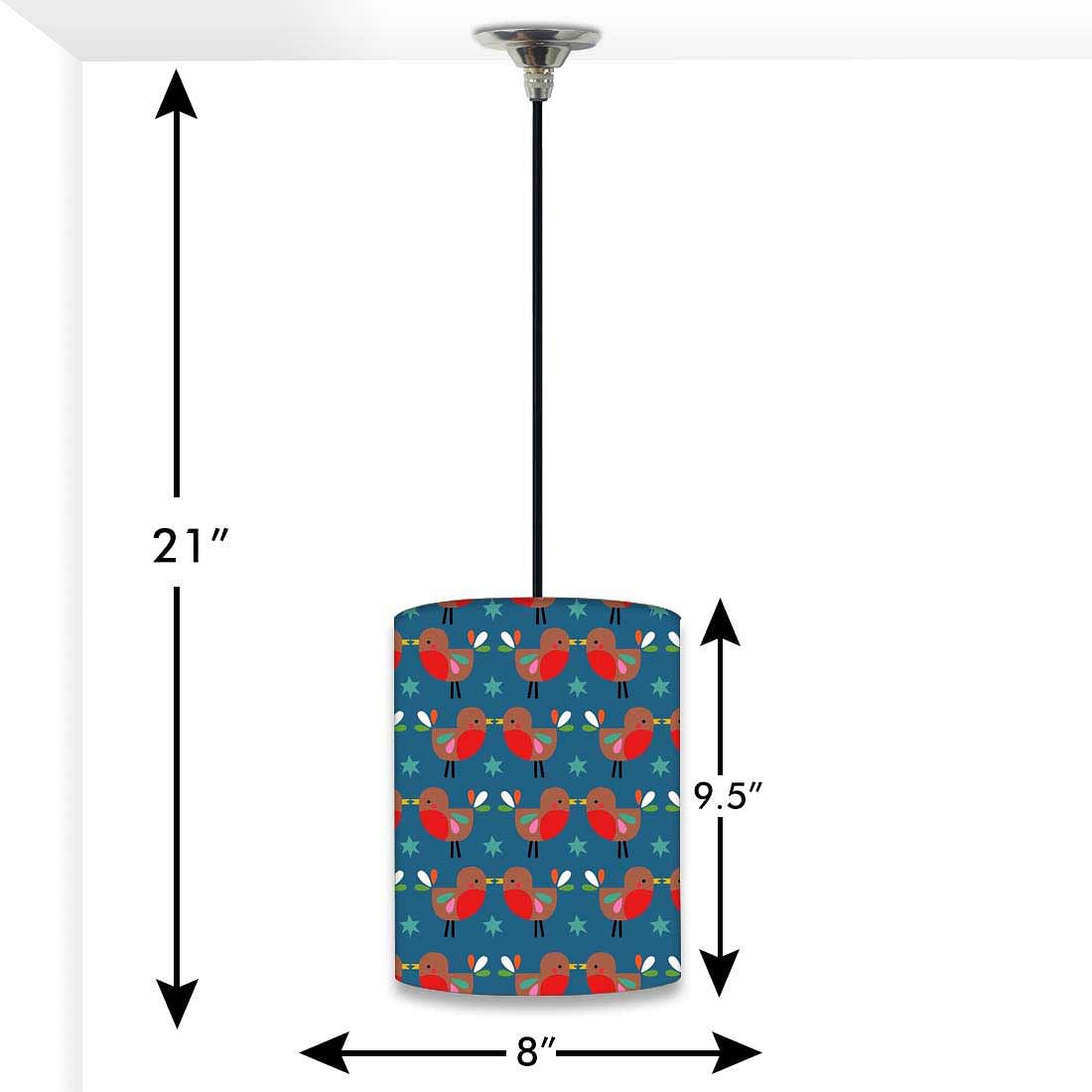 Cute Ceiling Hanging Pendant Lamp - Cute Red Baby Birds Nutcase