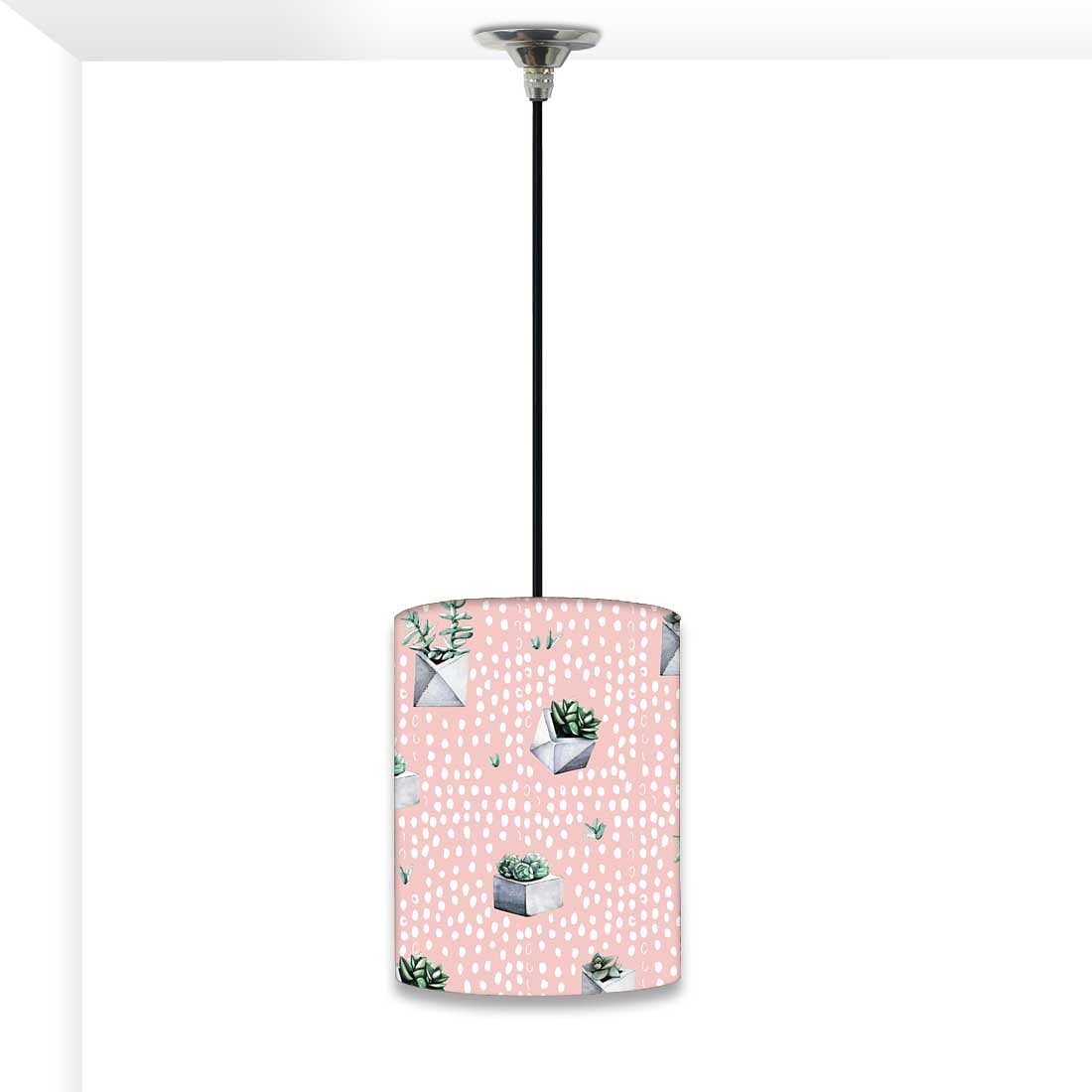 Trendy Ceiling Hanging Pendant Lamp - Flower Pots Nutcase
