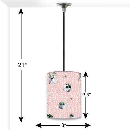 Trendy Ceiling Hanging Pendant Lamp - Flower Pots Nutcase