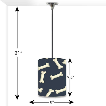Hanging Pendant Lamp for Passage - Black Bones Nutcase