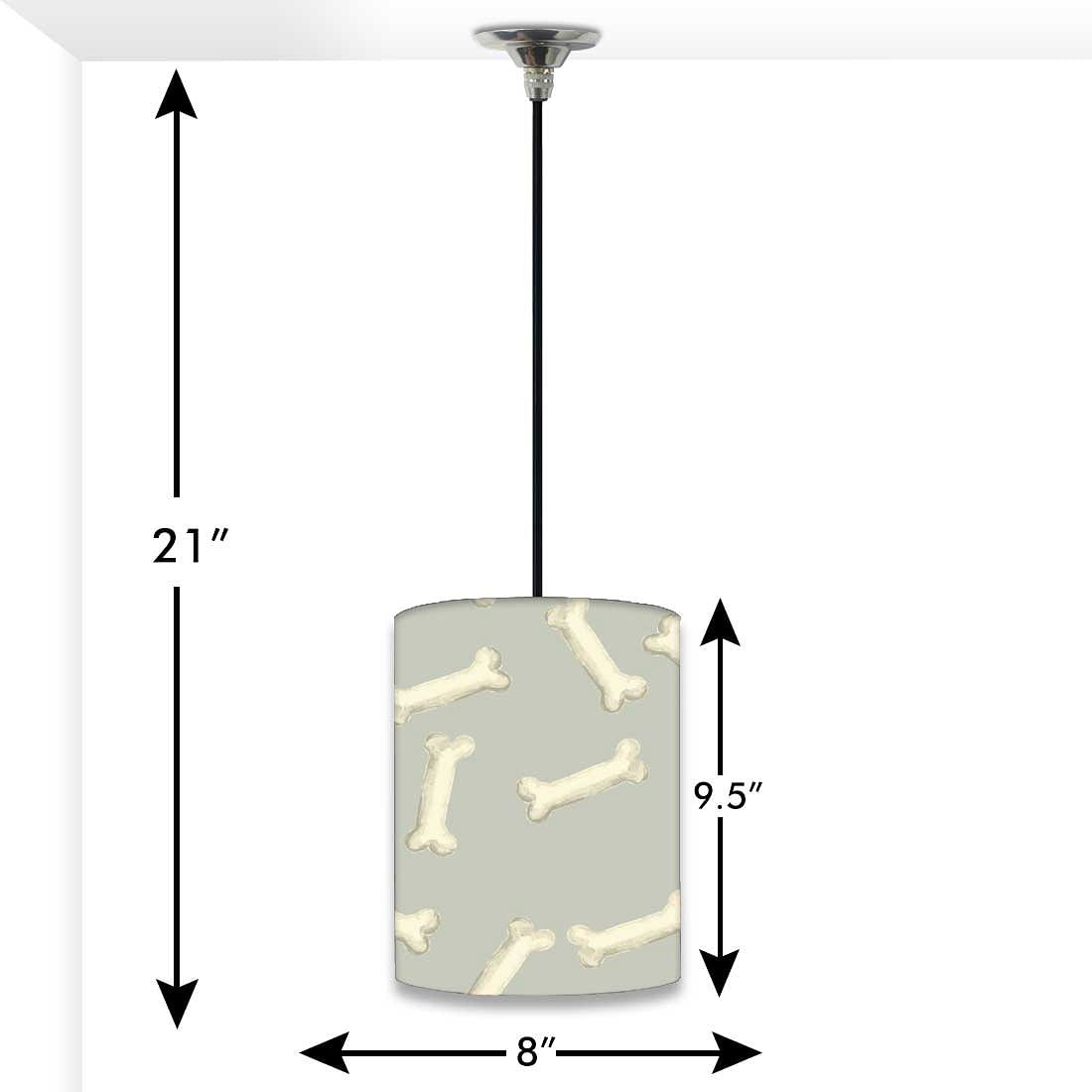 Children's Hanging Pendant Lamp - White Bones Nutcase