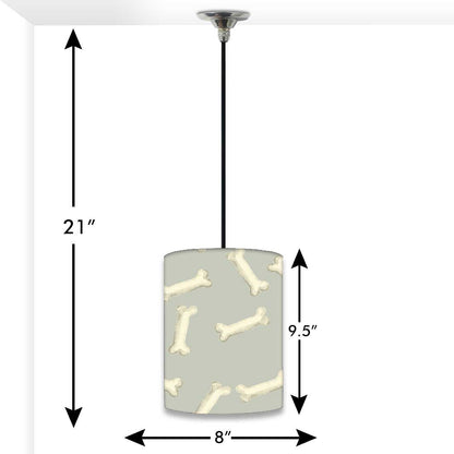 Children's Hanging Pendant Lamp - White Bones Nutcase