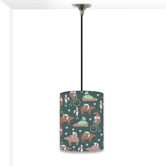 Designer Kids Ceiling Pendant Lamp - Bears Nutcase