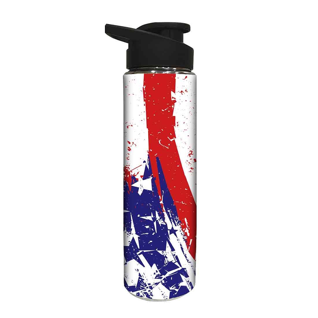 Stainless Steel Sipper Bottle -  Blue and Red Nutcase