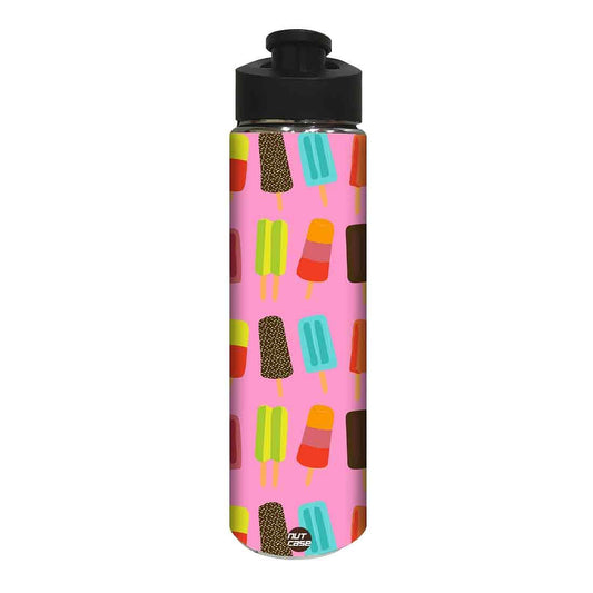 Designer Stainless Steel Water Bottle -  Ice Candy Nutcase