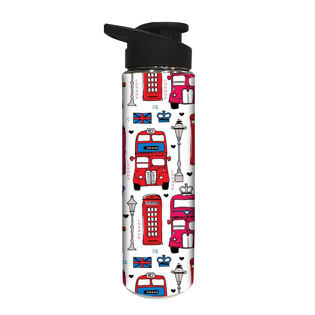 Stainless Steel Sipper Bottle for Birthday Return Gifts - Red Bus Nutcase