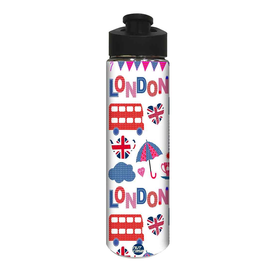 Designer Sipper Bottle for Kids -  London Nutcase