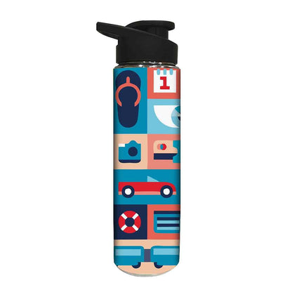 Designer Stainless Steel Water Bottle -  Car Nutcase