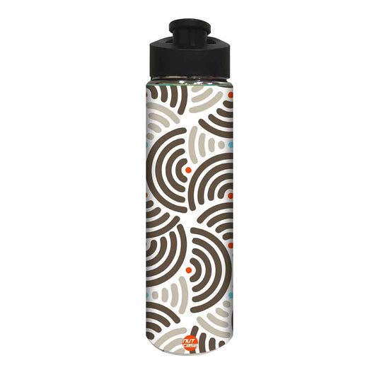 Stainless Steel Sipper Bottle -  Designer Pattern Nutcase