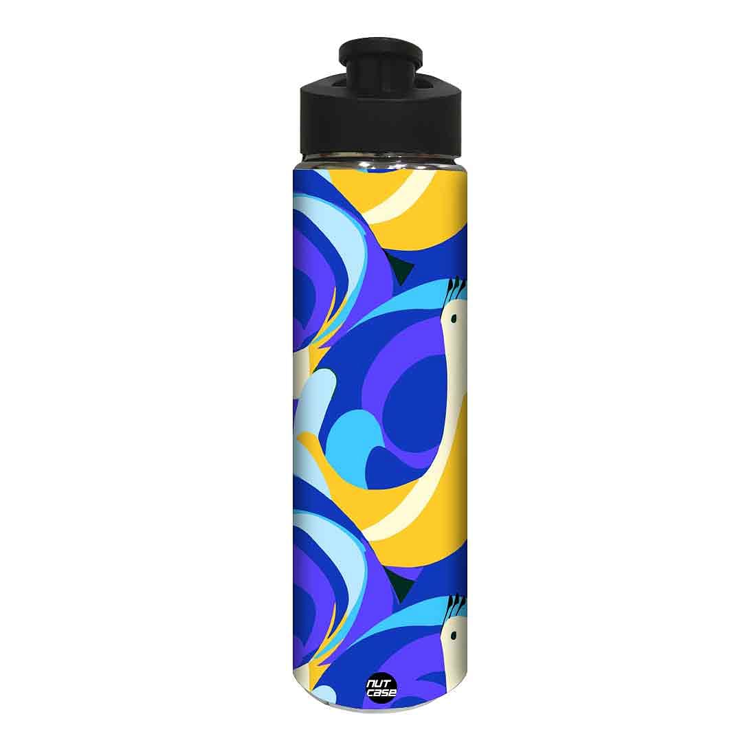 Stainless Steel Water Bottle -  Peafowl Nutcase