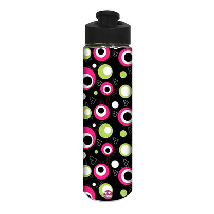 Designer Sipper Bottle for Kids -  Heart and Circle Nutcase