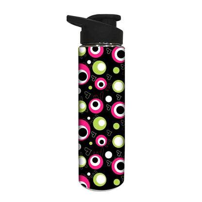 Designer Sipper Bottle for Kids -  Heart and Circle Nutcase