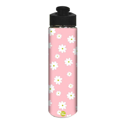 Stainless Steel Sipper Bottle -  White Floral Nutcase