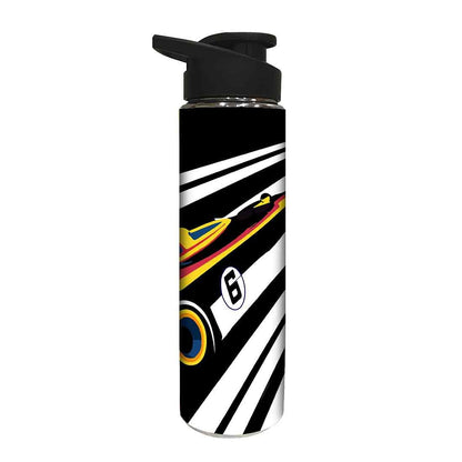 Stainless Steel Sipper Bottle -  Racing Car Nutcase