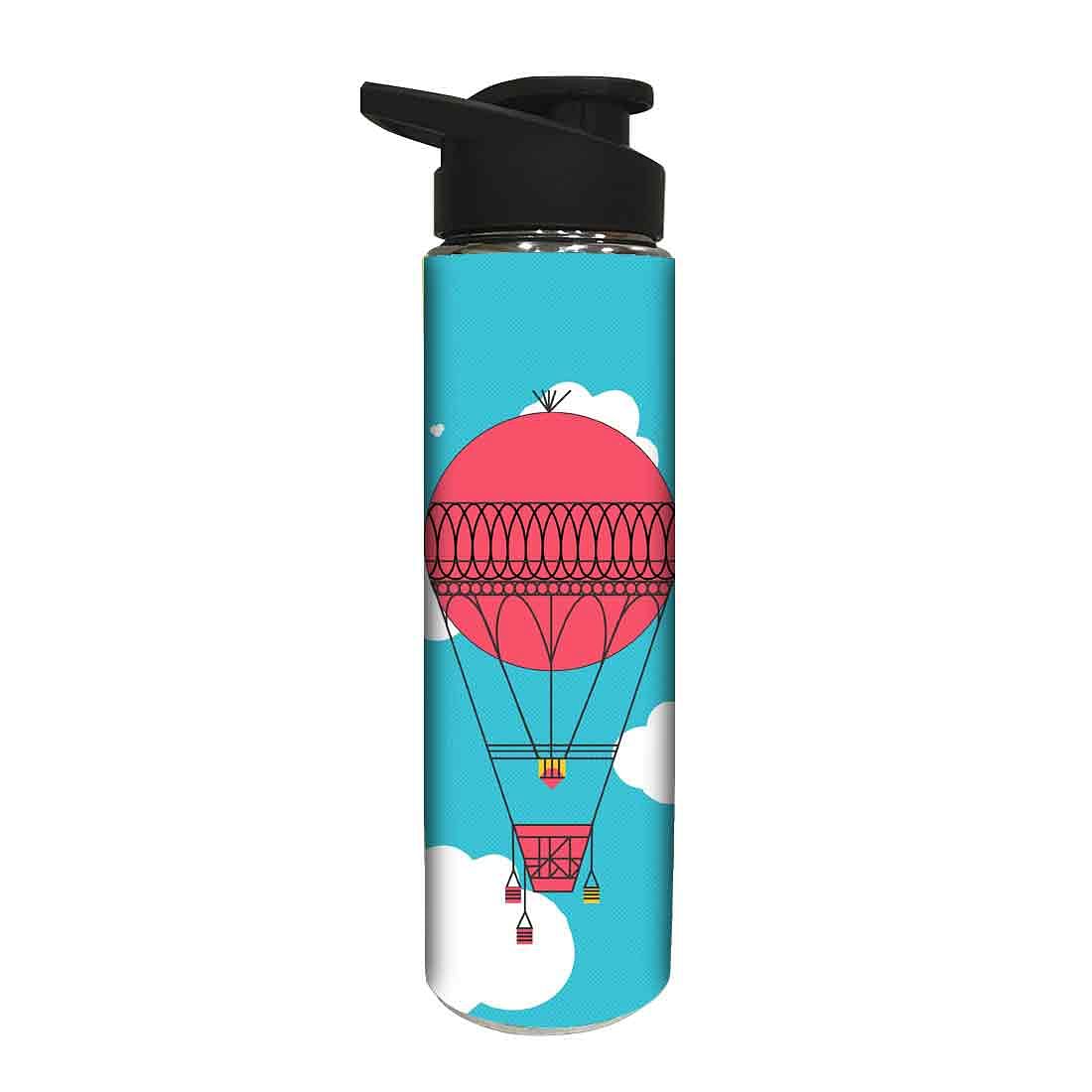 Designer Sipper Bottle for Kids -  Hot Air Balloon Nutcase