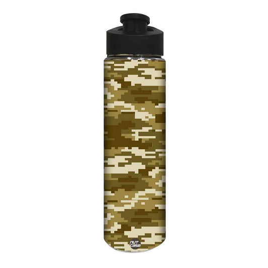 Stainless Steel Water Bottle -  Army Design Nutcase