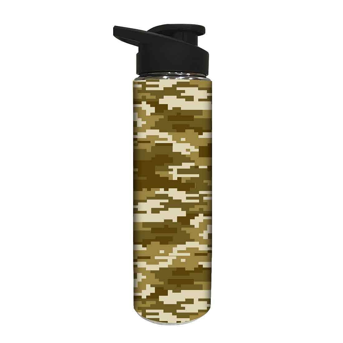 Stainless Steel Water Bottle -  Army Design Nutcase