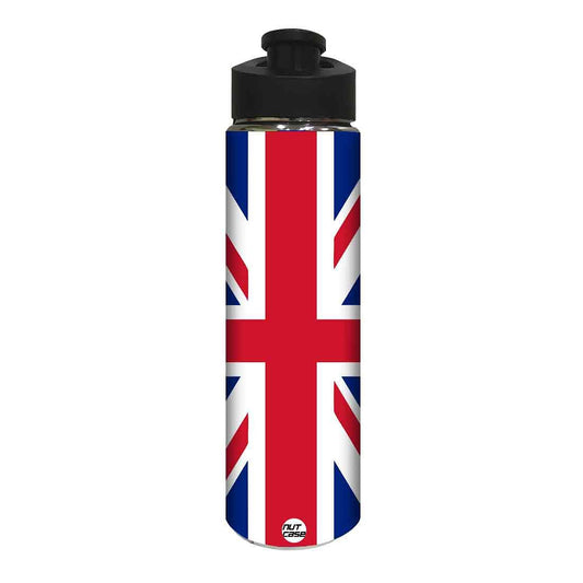 Stainless Steel Sipper Bottle -  England Flag Nutcase