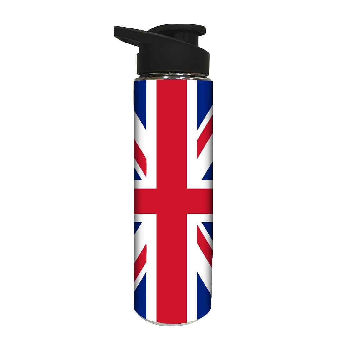 Stainless Steel Sipper Bottle -  England Flag Nutcase