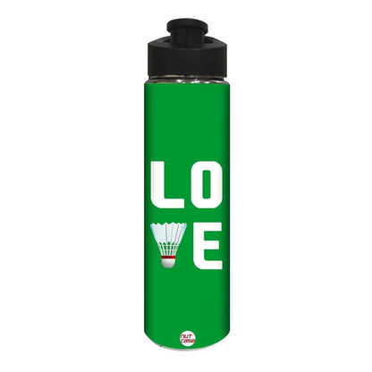 Birthday Return Gifts Ideas for Kids Water Bottle - Love Shuttlecock Nutcase