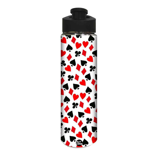 Designer Stainless Steel Sipper Bottle -  Ace and Heart Nutcase