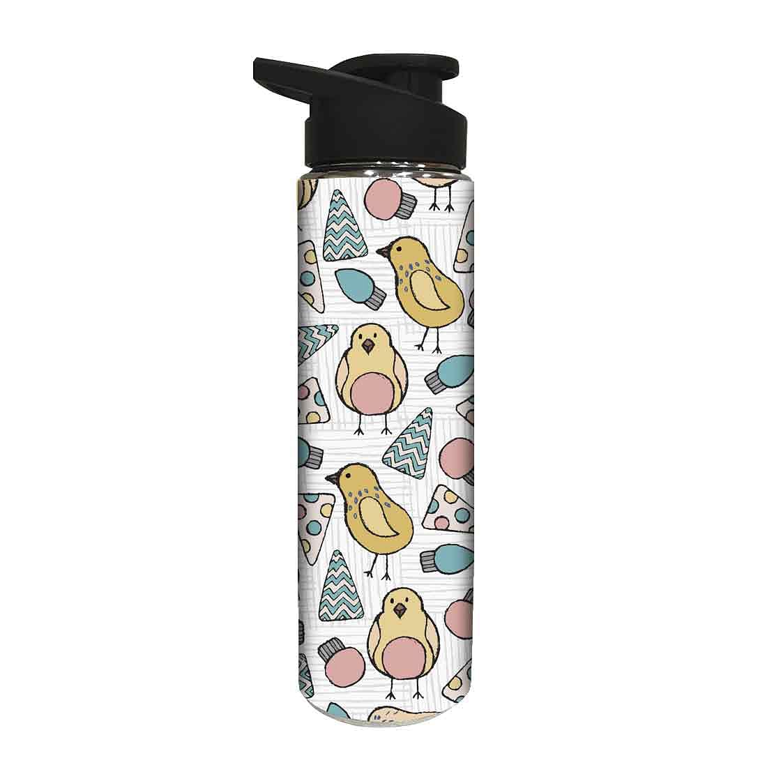 Designer Stainless Steel Sipper Bottle -  Chick Nutcase