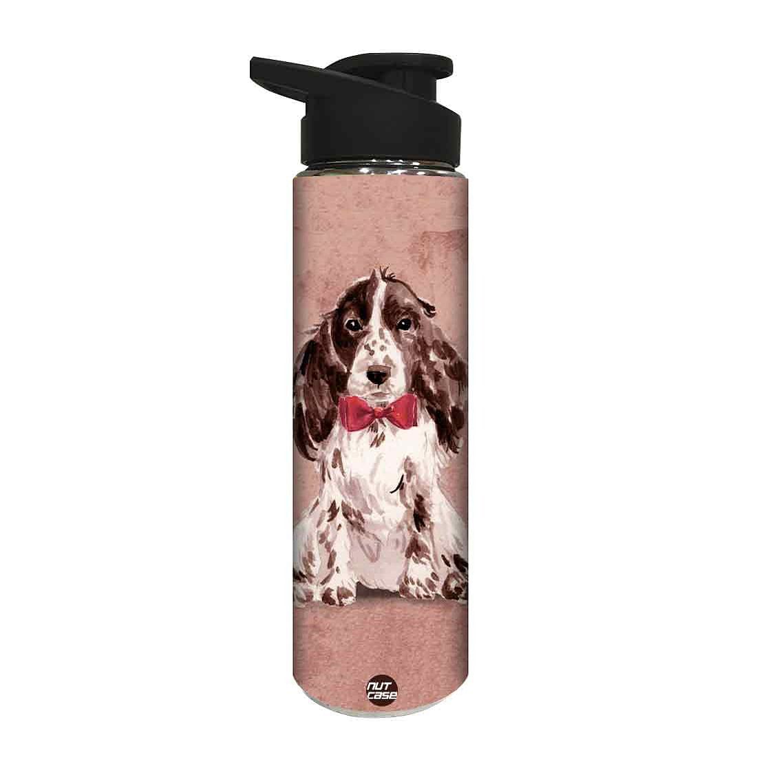 Designer Sipper Bottle for Kids -  Dog Love Nutcase