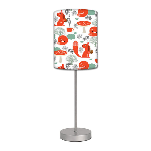 Stainless Steel Table Lamp For Living Room Bedroom -   Autumn Nutcase