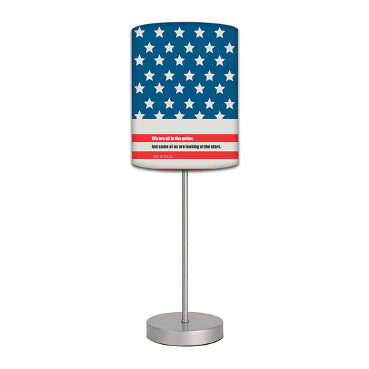 Stainless Steel Table Lamp For Living Room Bedroom -   Quote  We Are All In The Gutter Nutcase