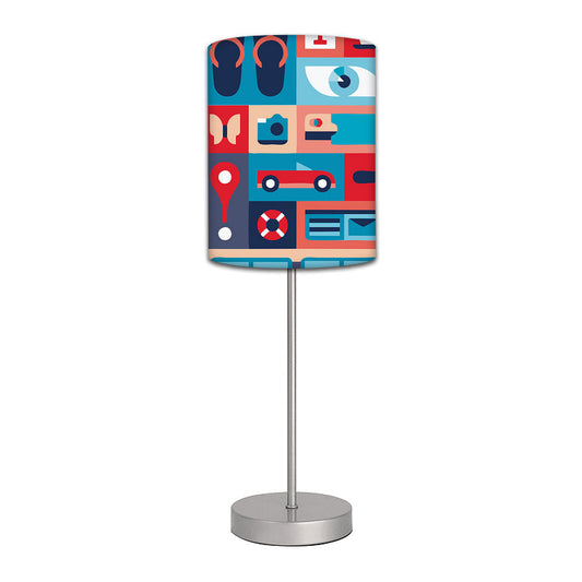 Stainless Steel Table Lamp For Living Room Bedroom -   Retro Elements ( Nautica ) Nutcase