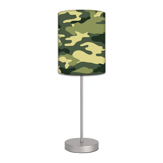 Stainless Steel Table Lamp For Living Room Bedroom -   Military Army Camo Nutcase