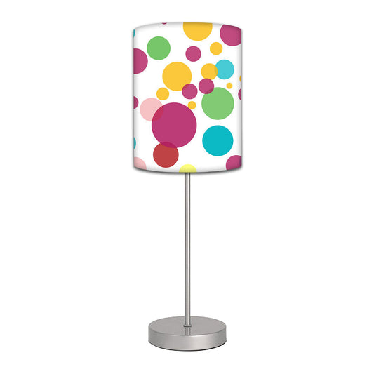 Stainless Steel Table Lamp For Living Room Bedroom -   Circles Of Color Nutcase