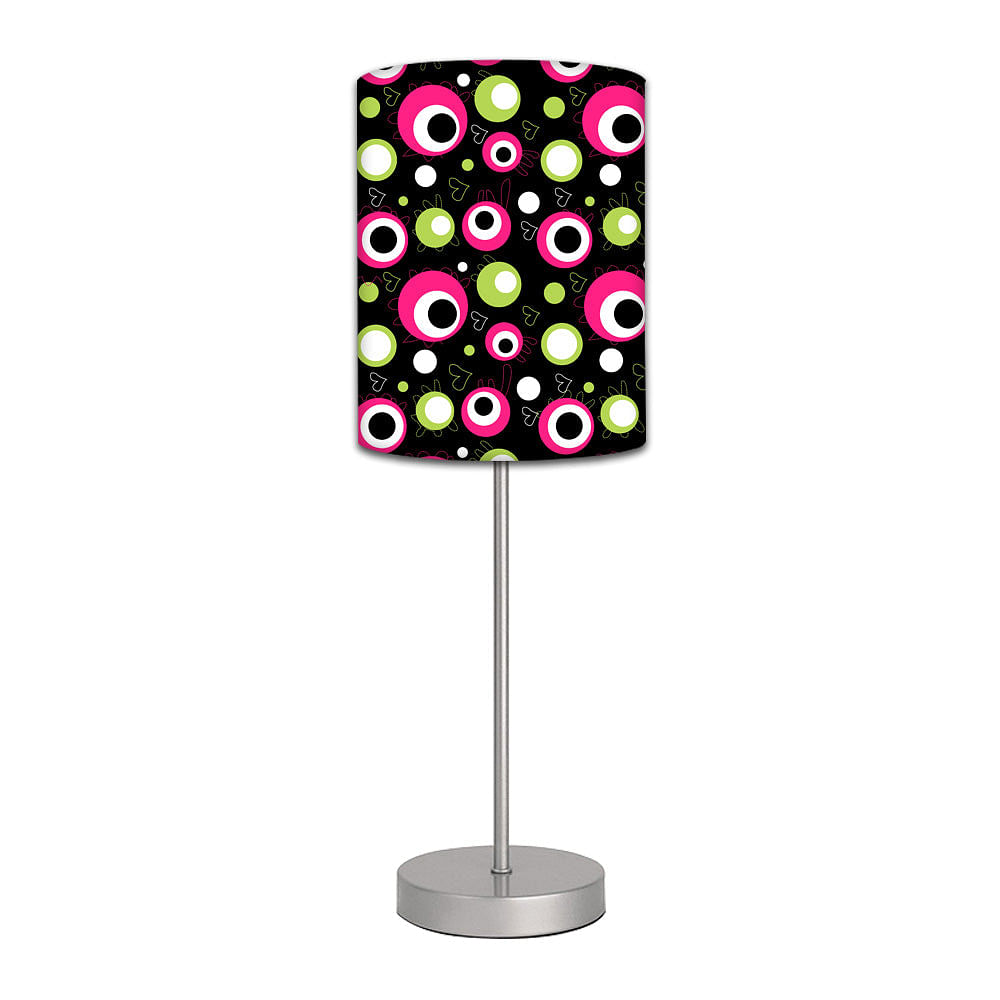 Stainless Steel Table Lamp For Living Room Bedroom -   PINK & GREEN Nutcase