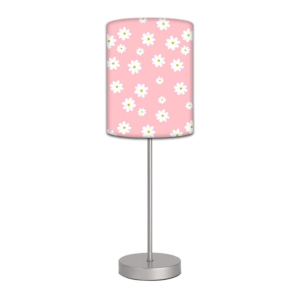 Stainless Steel Table Lamp For Living Room Bedroom -   Pastel Fresh Flowers Nutcase
