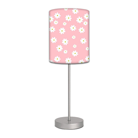 Stainless Steel Table Lamp For Living Room Bedroom -   Pastel Fresh Flowers Nutcase