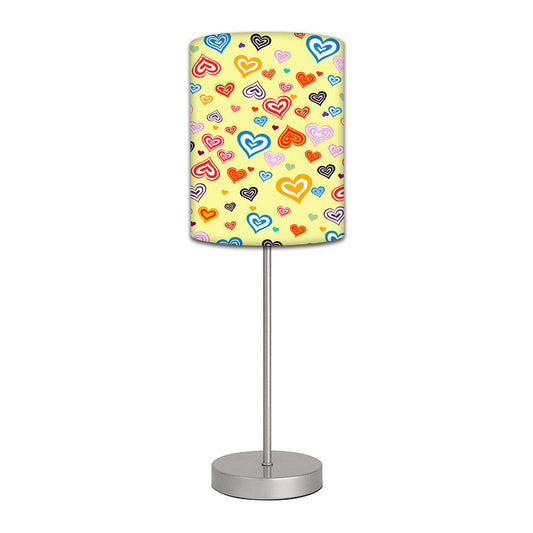 Stainless Steel Table Lamp For Living Room Bedroom -   Loving Hearts Nutcase