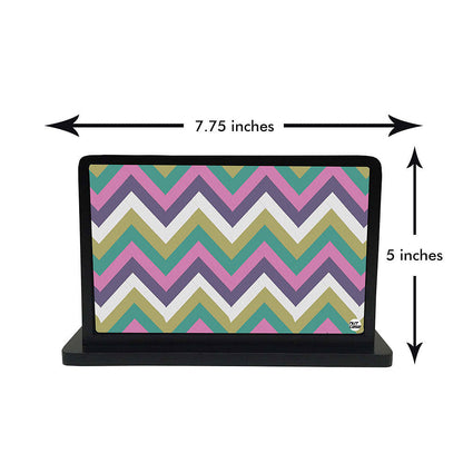 Tissue Holder Paper Napkin Stand -  Chevron Nutcase